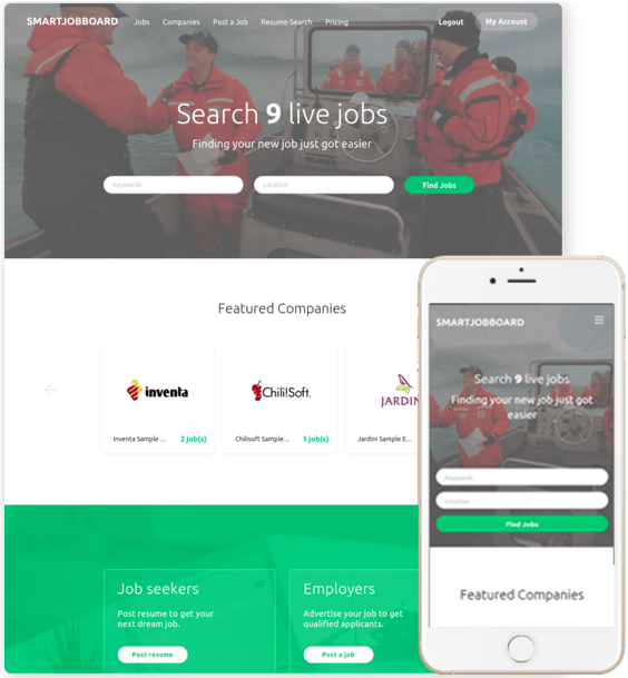 Job boards can be customized for different niches and brands