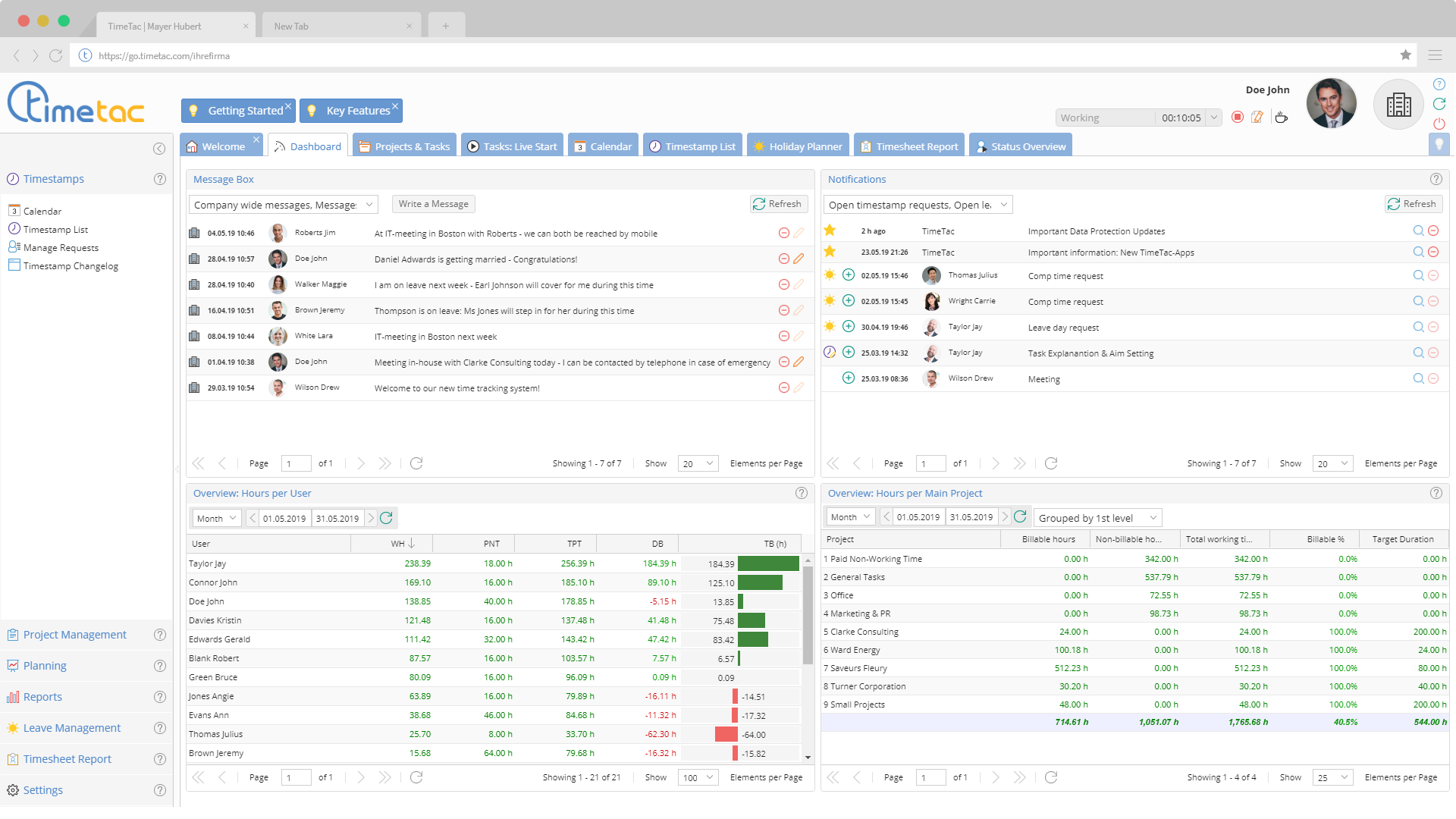 TimeTac Software - 2022 Reviews, Pricing & Demo