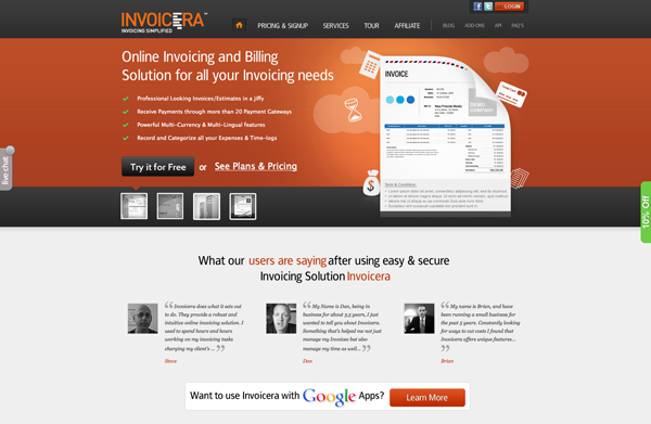 Invoicera Software - Invoicera
