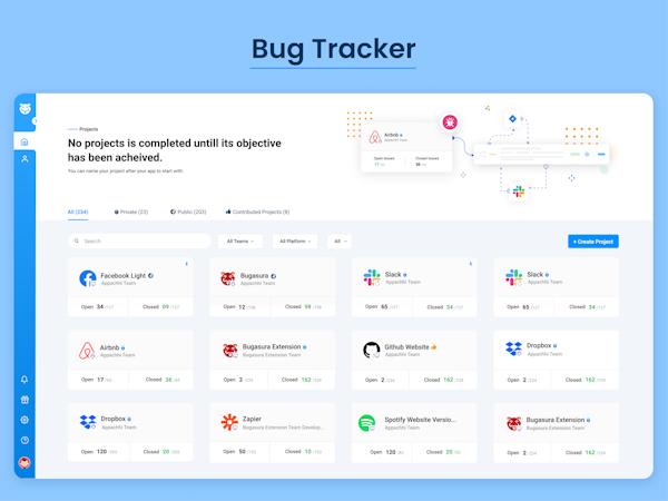 Bugasura screenshot: Bug Tracker