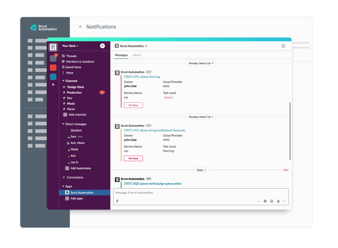 Scrut Software - Automate tasks, manage workflows and send reminders. Easily collaborate and stay updated with your internal team by automatically posting tasks using workflows, monitoring them, and sending reminders for pending tasks.