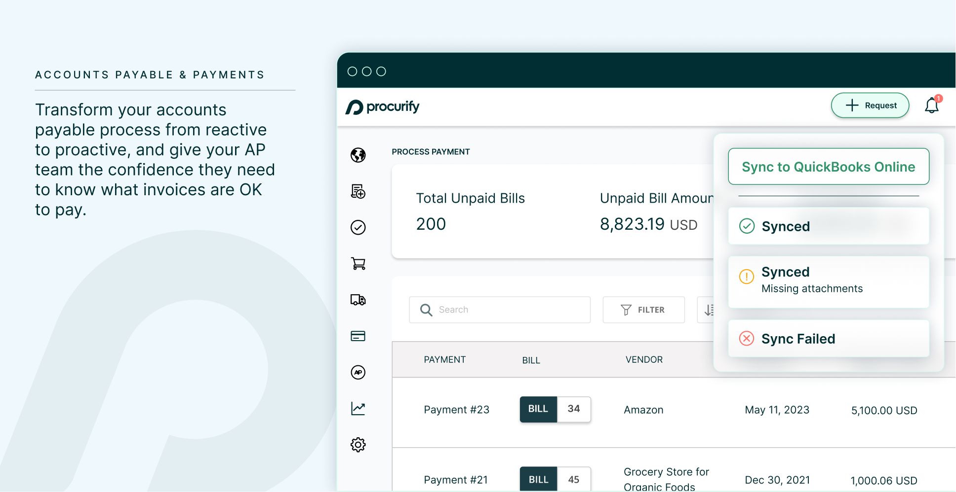 Procurify Software - Give your accounts payable team the confidence they need to pay invoices quickly with centralized communication and documentation around every purchase decision.