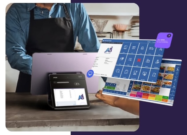 AB POS screenshot: The perfect Restaurant POS, AB POS is field proven and feature rich. This system is designed to simplify operations for restaurant owners.