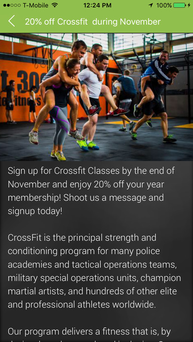GoMotive Software - Post business promotions and provide the latest health and fitness news
