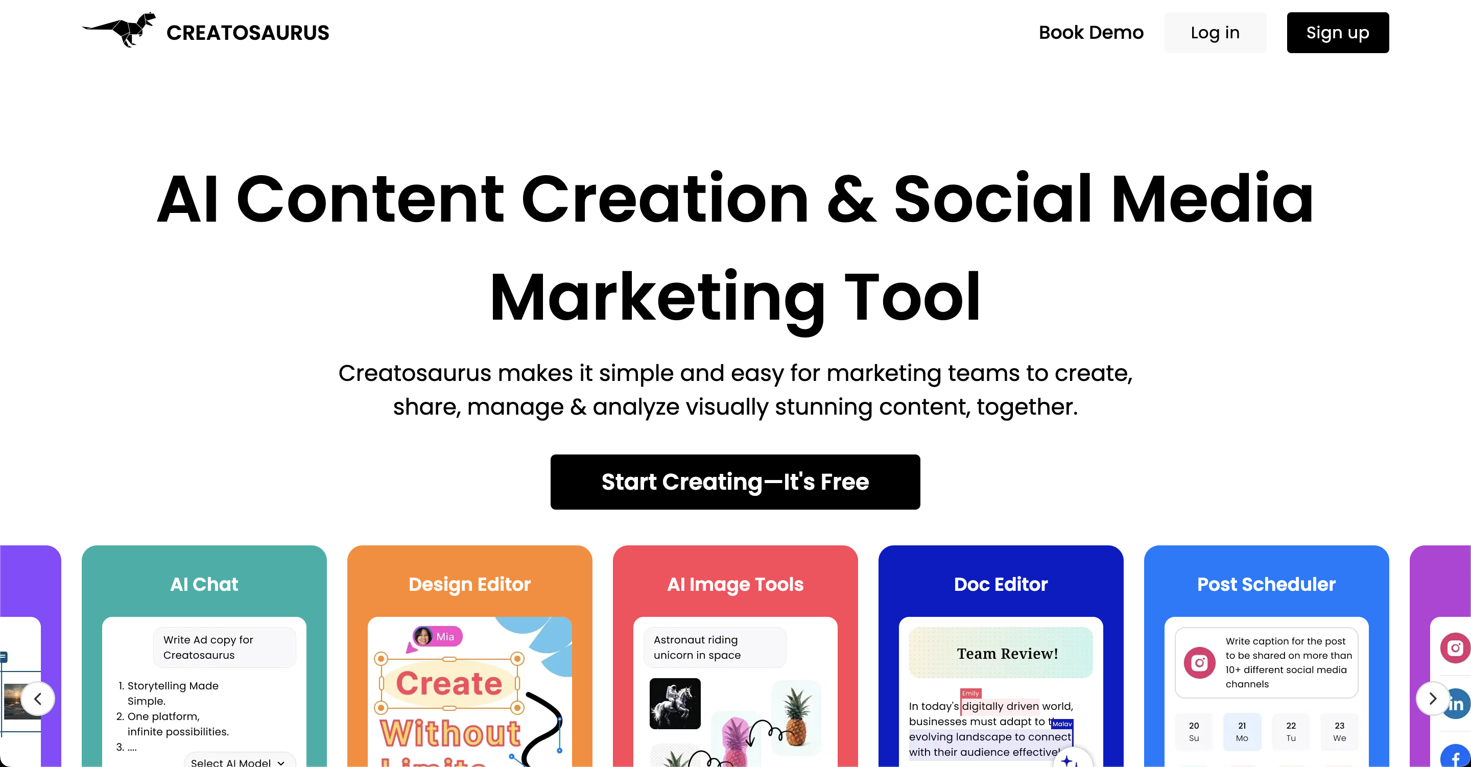 Creatosaurus screenshot