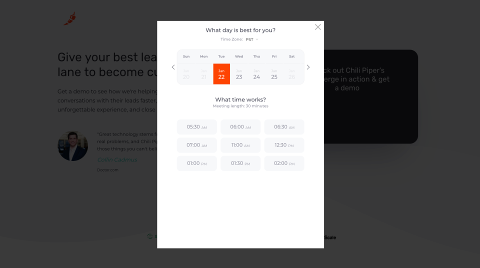 Chili Piper Software - 4