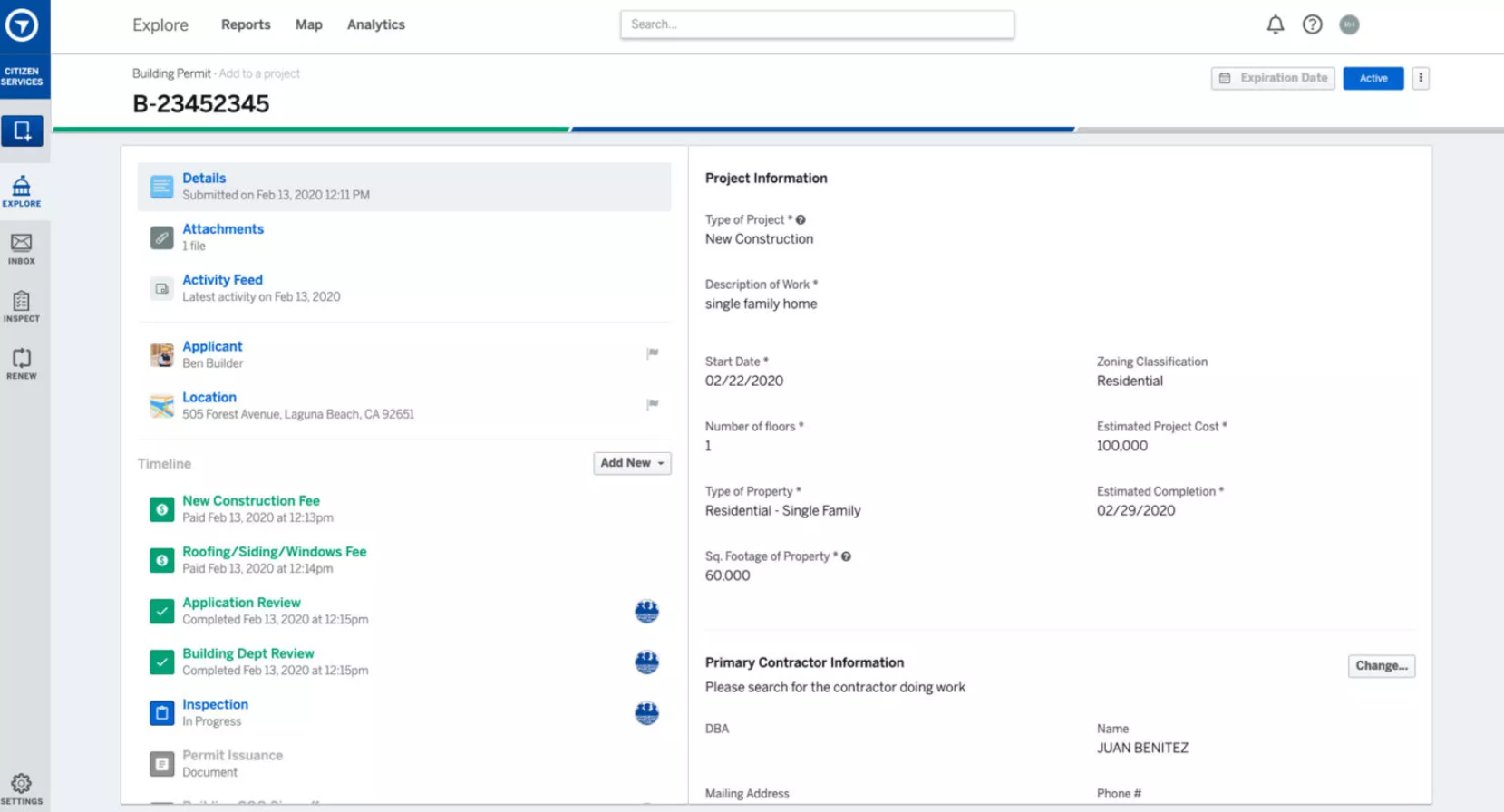 OpenGov Permitting & Licensing