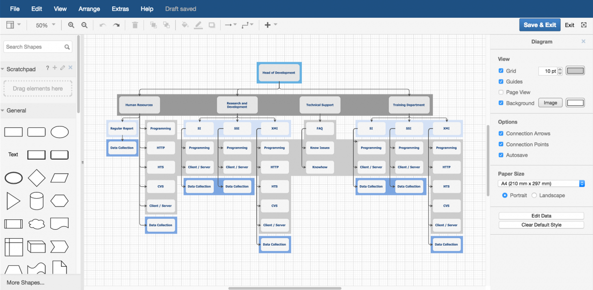 draw.io vs. Visio ausführlicher Produktvergleich GetApp Deutschland 2021