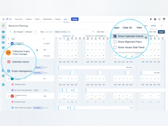 Tempo Planner Software - Display Google and Office 365 calendar events to factor in calendar commitments when calculating resources' overall availability. - thumbnail