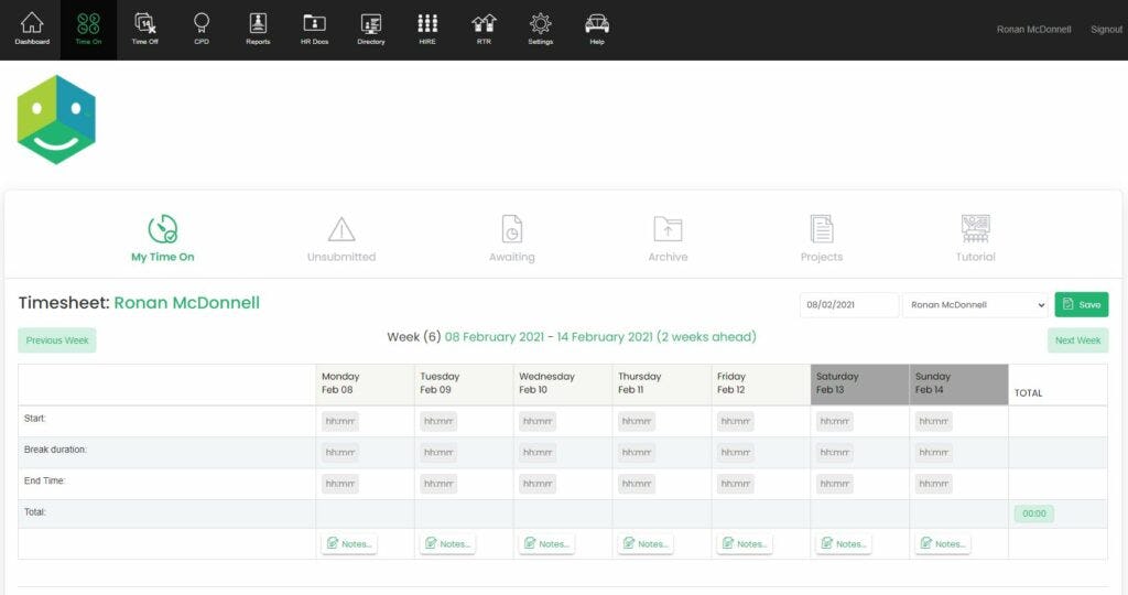 HRLocker Software - Timesheet Software