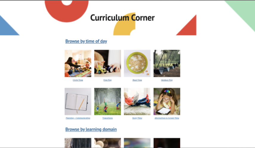 Wonderschool screenshot: Wonderschool curriculum management