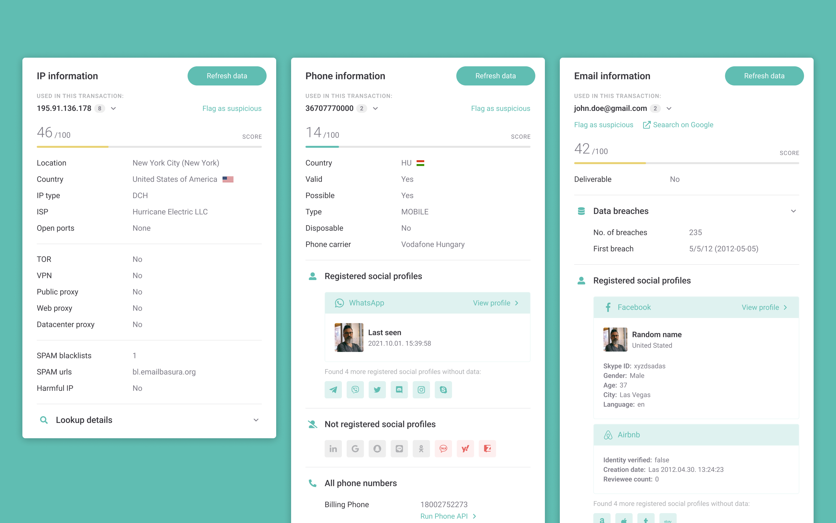 SEON. Fraud Fighters