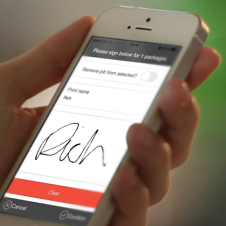 Courier Mobile App-thumb