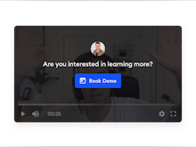 ilos Software - Schedule more meetings with in-video calls-to-action