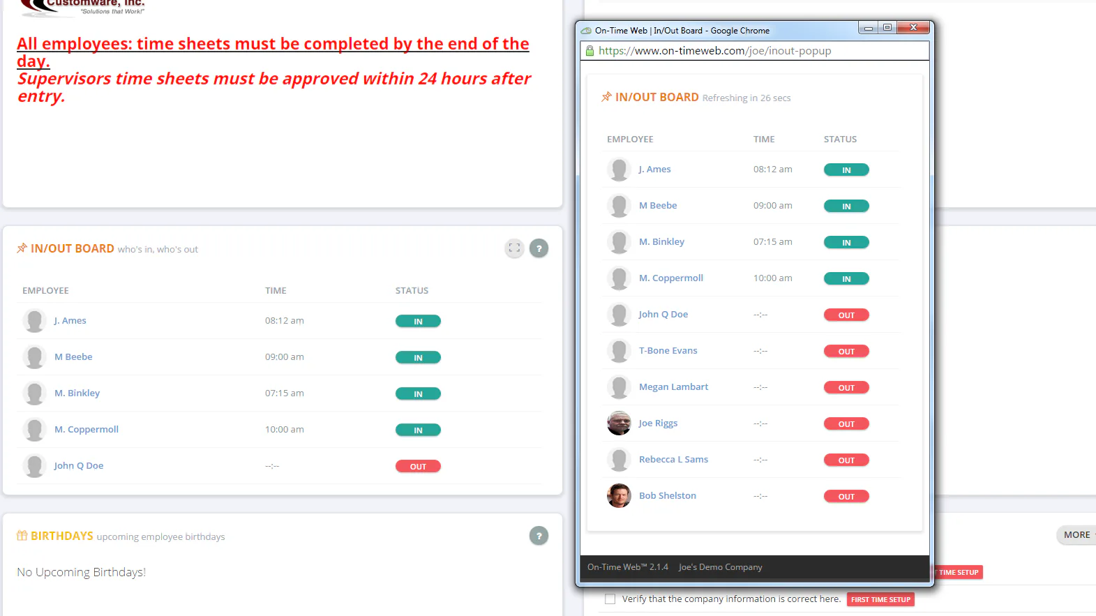 On-Time Web | Reviews, Pricing & Demos - SoftwareAdvice IE