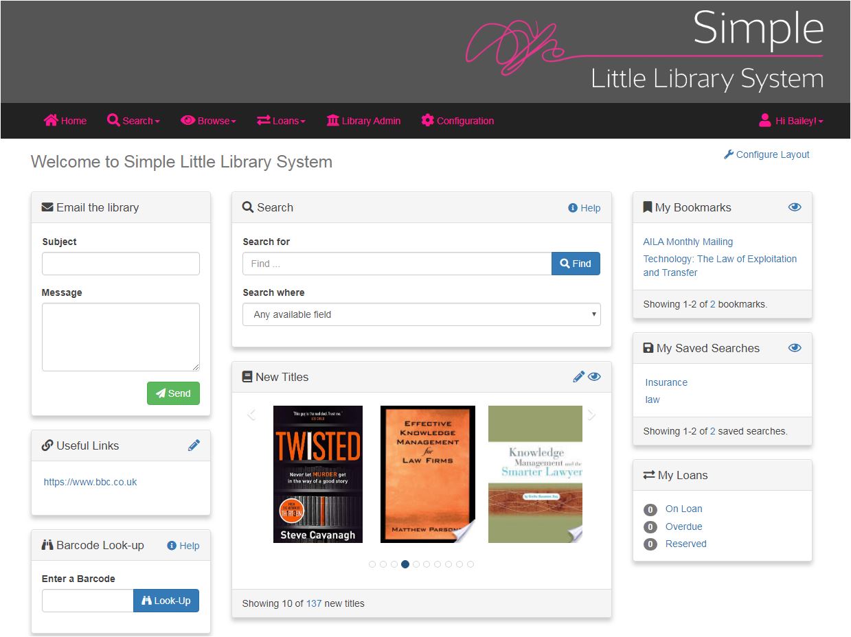 download openbiblio demo