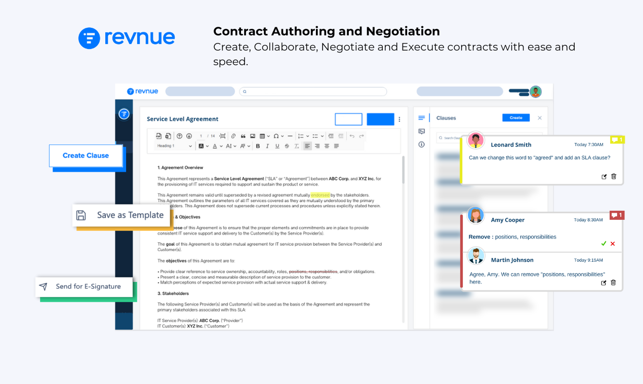Contract Authoring and Negotiation