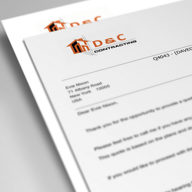 Turn estimates into professional, branded quotes with just the click of a button