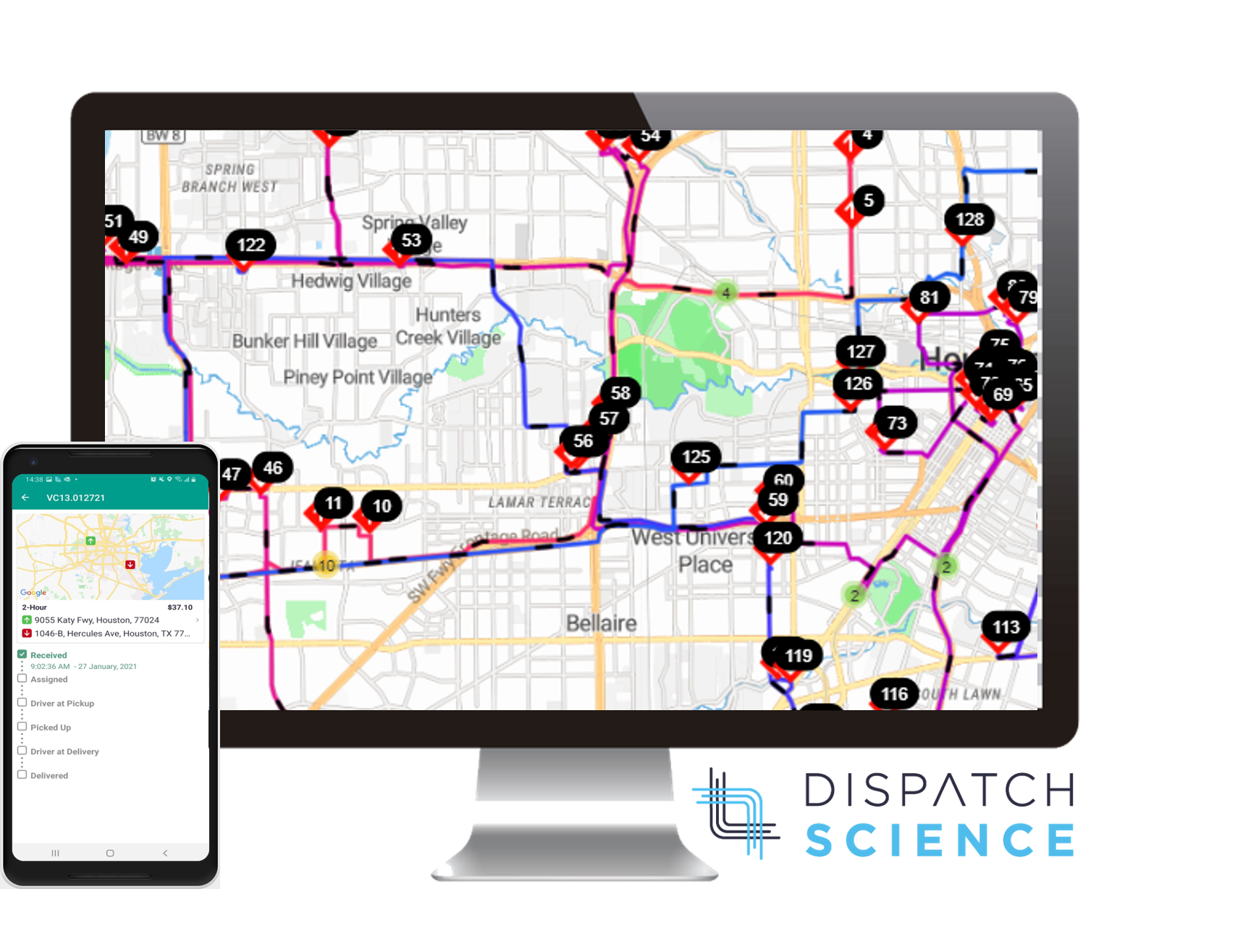 Dispatch Science Software - Powerful dynamic route optimization and dispatching