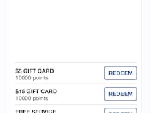 Referral and Rewards Software - In this section, you can convert your client’s points to gift cards or any other rewards you create. Select the reward they choose and press the “Redeem” button. If there aren’t enough points, the points button will be inactive.