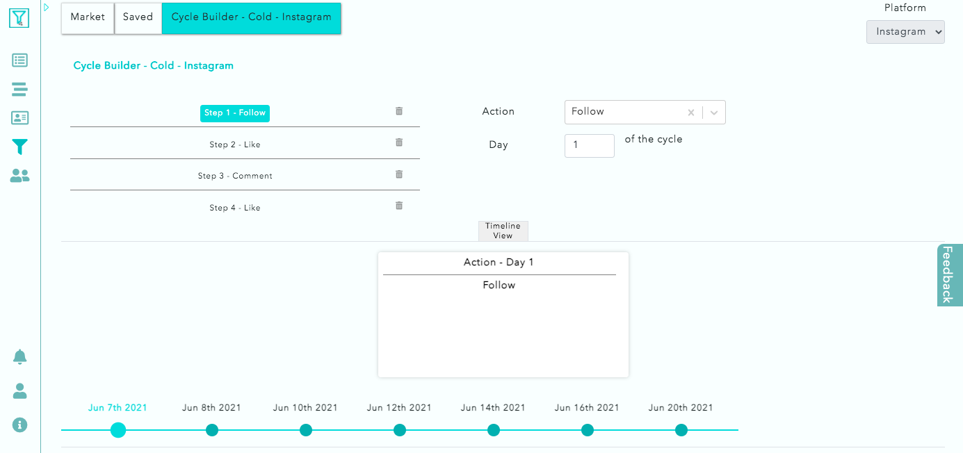 Social cycle social selling campaign. Social media campaign. Social media scheduling and sales force automation. Social networking, recruiting, build brand awareness. Drive traffic with $1.80 strategy. Organize cold outreach.-thumb