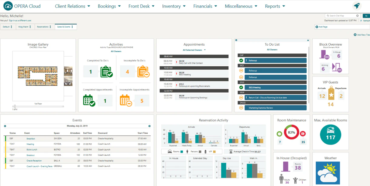 Opera Cloud Inventory List OPERA Sales and Event Management Pricing, Alternatives & More 2023 ...