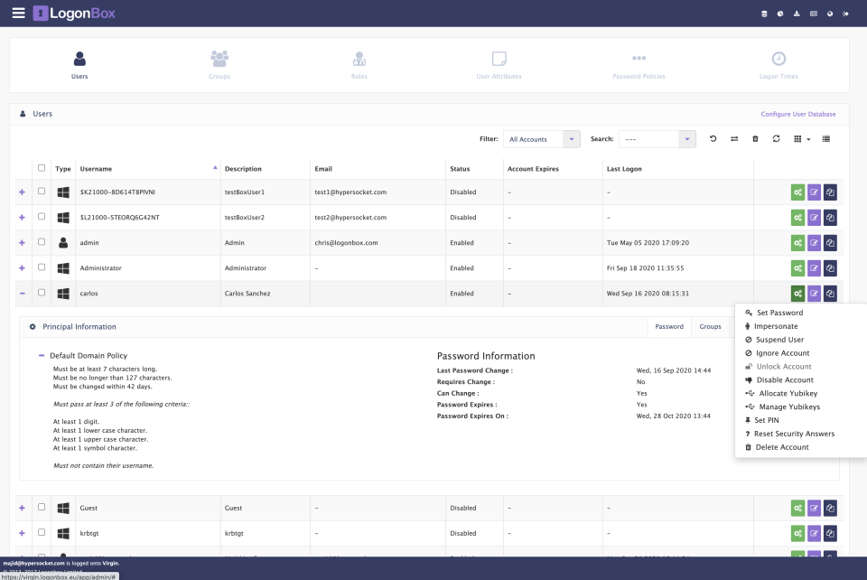 LogonBox Software - 3