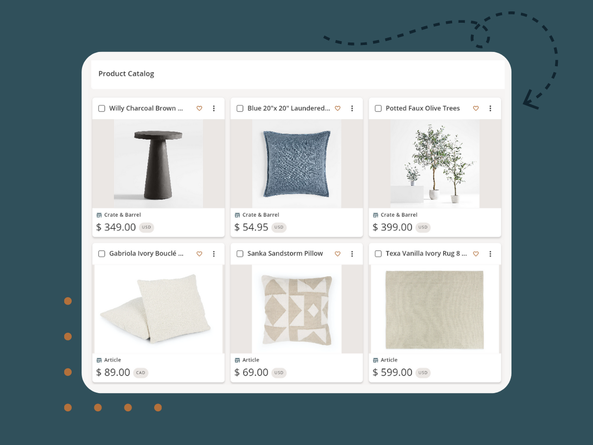 Mydoma Studio Software - Curate, catalog, and store your favourite products