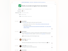 Basecamp Software - Instead of blasting emails, or scattering discussions across chats, Basecamp keeps conversations attached to the thing you’re discussing.  This way the whole story — and complete history — stays together, in full context, on one official page.