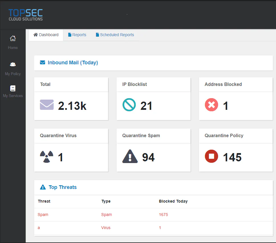 Topsec Managed Email Security Reviews, Cost & Features | GetApp ...