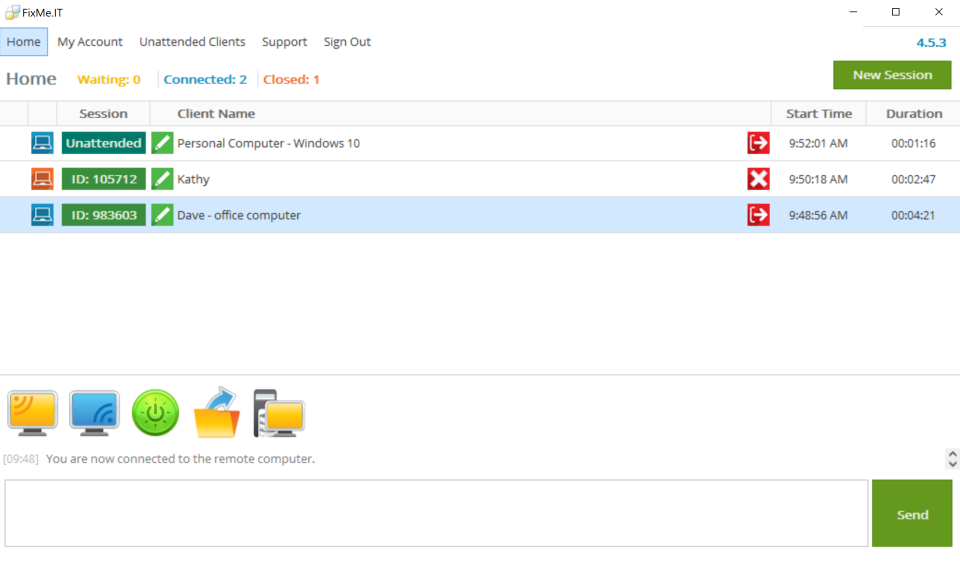FixMe.IT Expert App Home