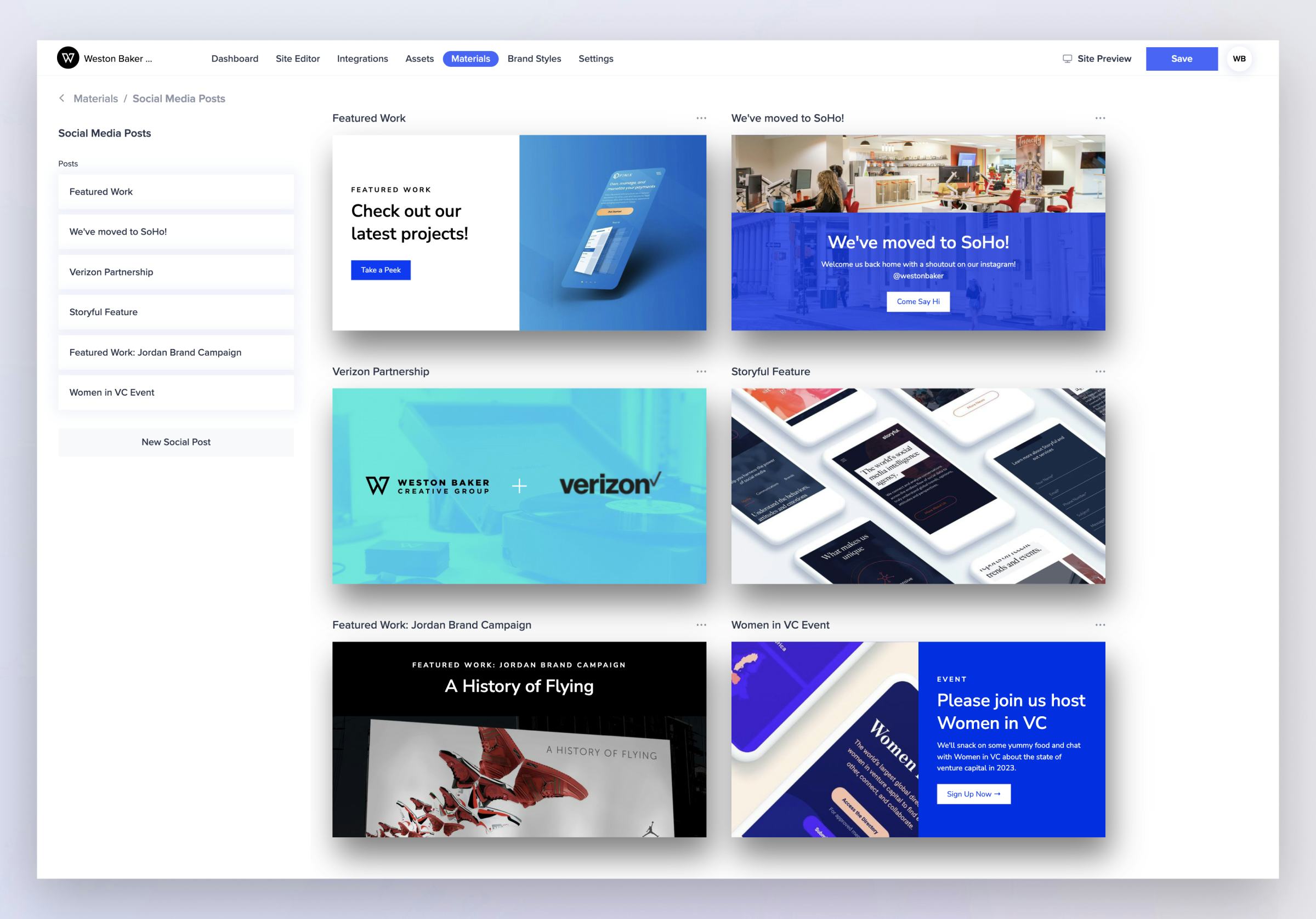 Morphic Software - Social Media Post Creation Tool