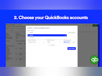 LiveFlow Software - Choose your QuickBooks accounts