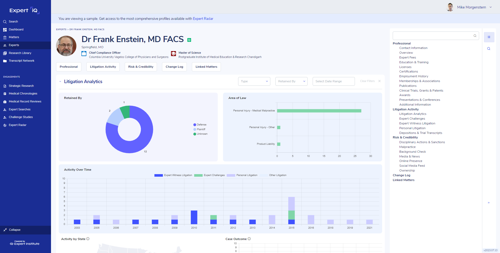 Expert iQ screenshot: Expert iQ