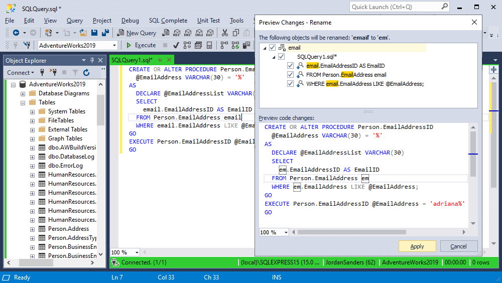 SQL Complete Logiciel - 3