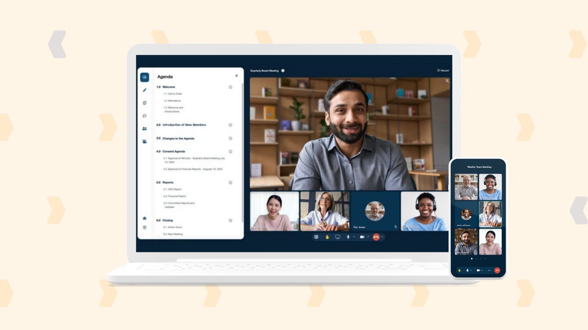 Spotlight: Spotlight: Boardable is the only leading board management platform to provide built-in, virtual conferencing. You can record meetings to adhere to governance best practices and empower your board or committees to fully engage wherever they are.