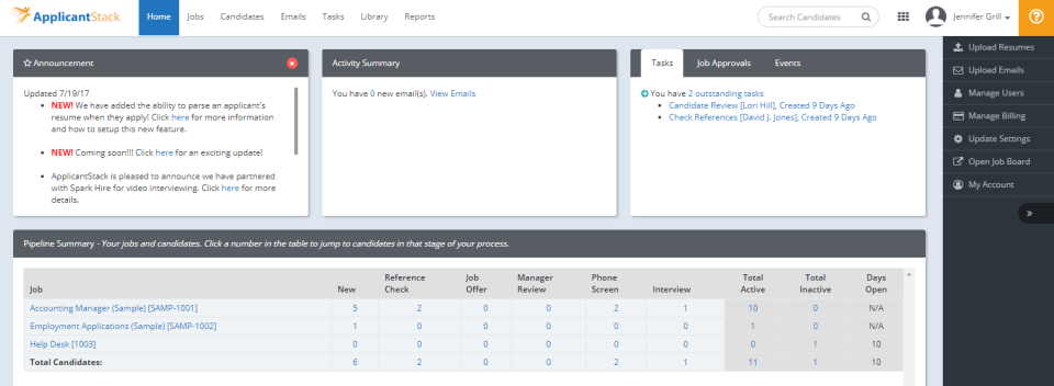 ApplicantStack Software - 2