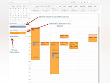 STARS Software - Smart calendar feature allows to view daily activity and appointments scheduled for users