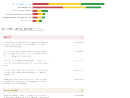 UNDERSTAND HOW YOUR JOURNEY STACKS UP TO YOUR AUDIENCE'S EXPECTATIONS AND NEEDS: Understand where you exceed, meet, or fall short of their expectations.-thumb