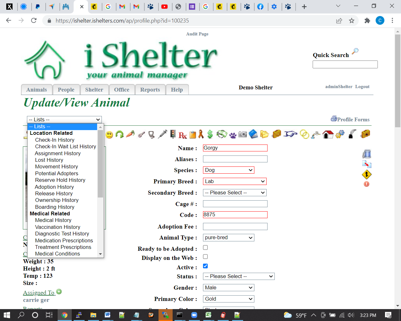 iShelters Software - 2