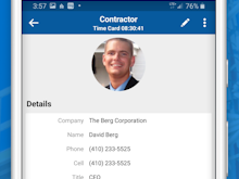 Contractor Foreman Software - Manage your contacts all from one place.