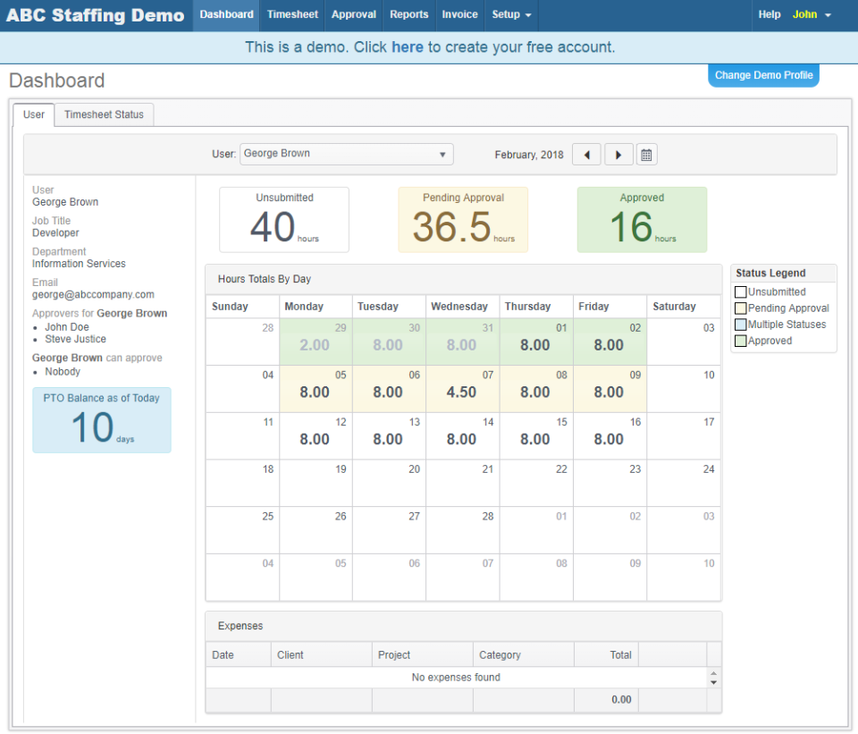Dashboard user status-thumb