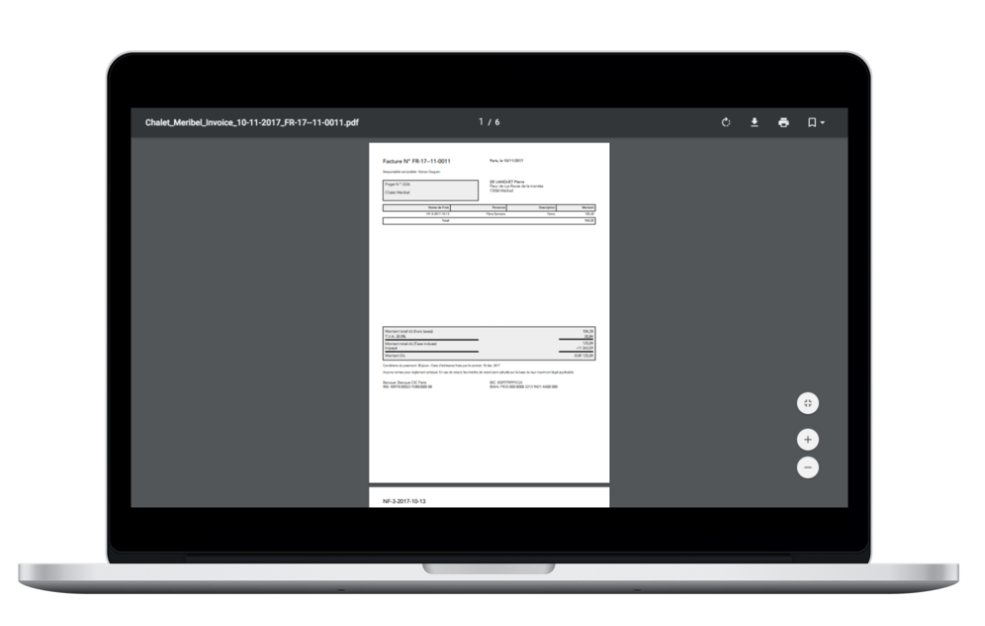 OOTI Software - Generate and send invoices to clients. Users can customize their invoices with their company logo, name and colors