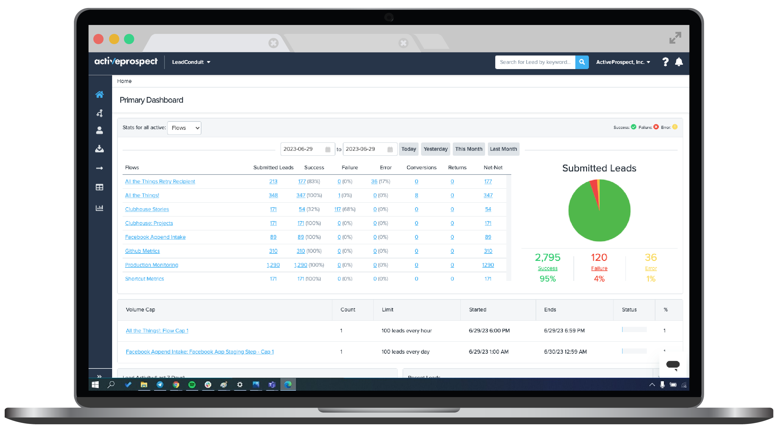 LeadConduit screenshot