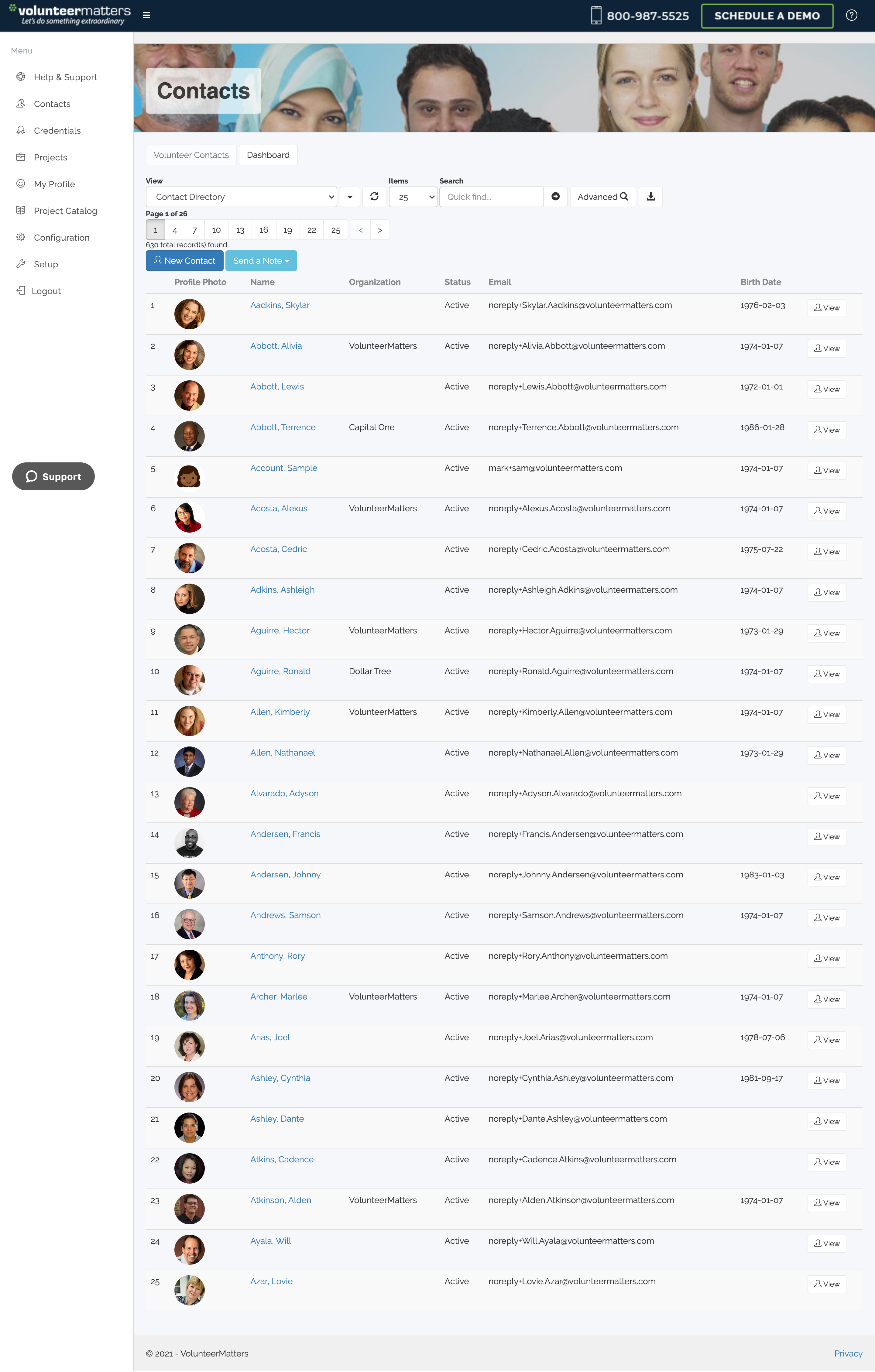 VolunteerMatters Software - 5