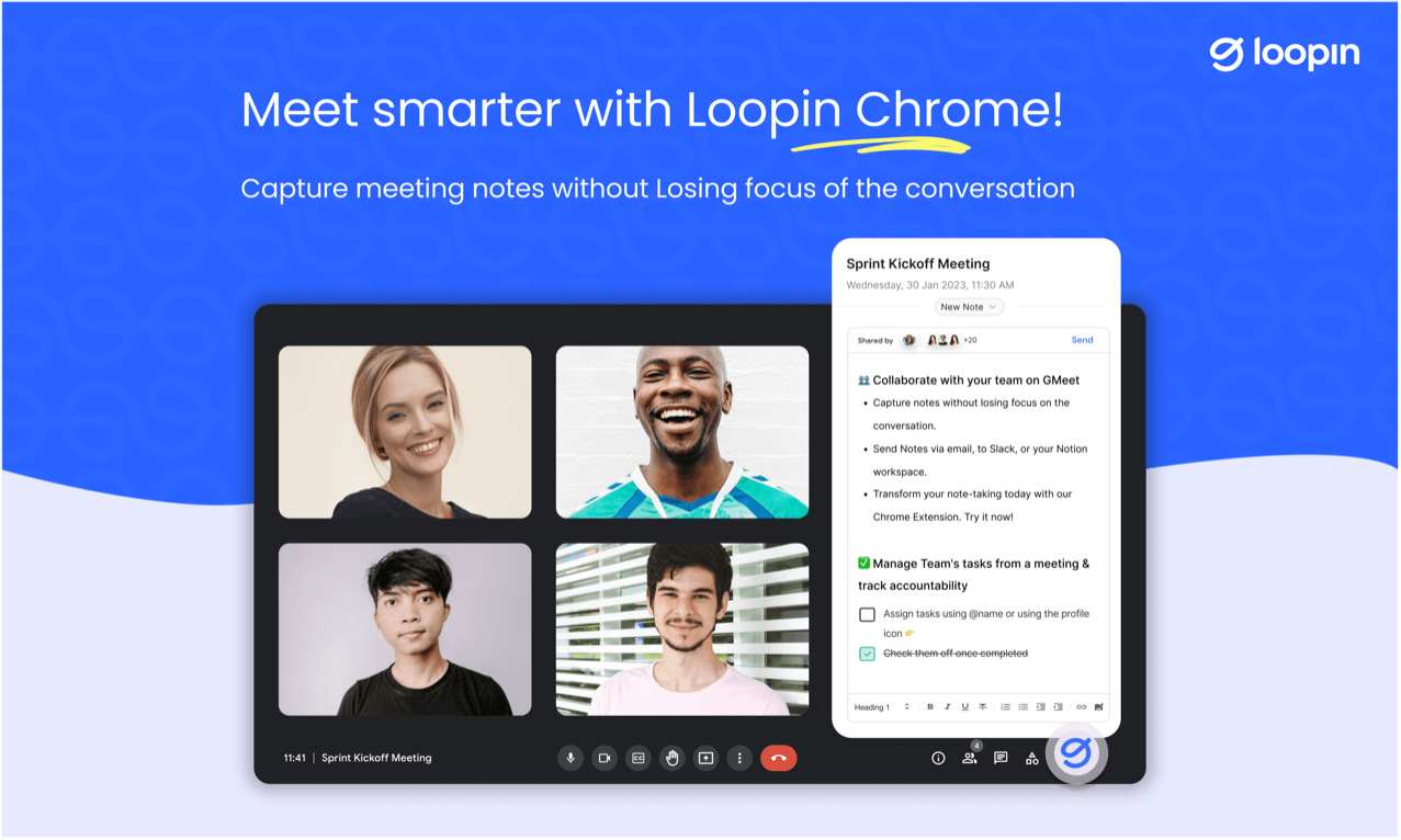 Loopin Chrome extension