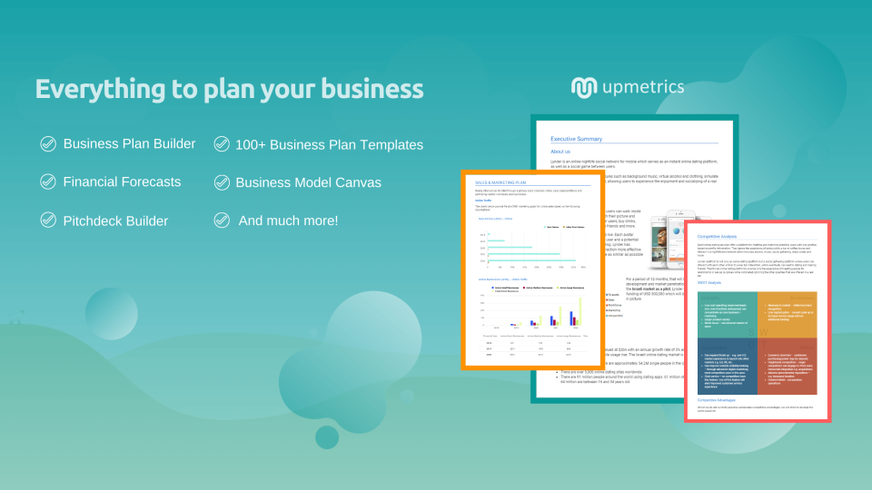 Upmetrics Business Plan Software Pricing, Reviews & Features - Capterra ...