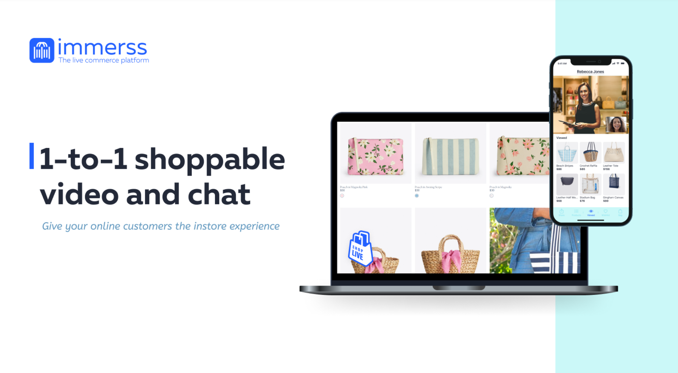 Live Video and chat Co-Shopping: Provide an in-store level of service to online shoppers