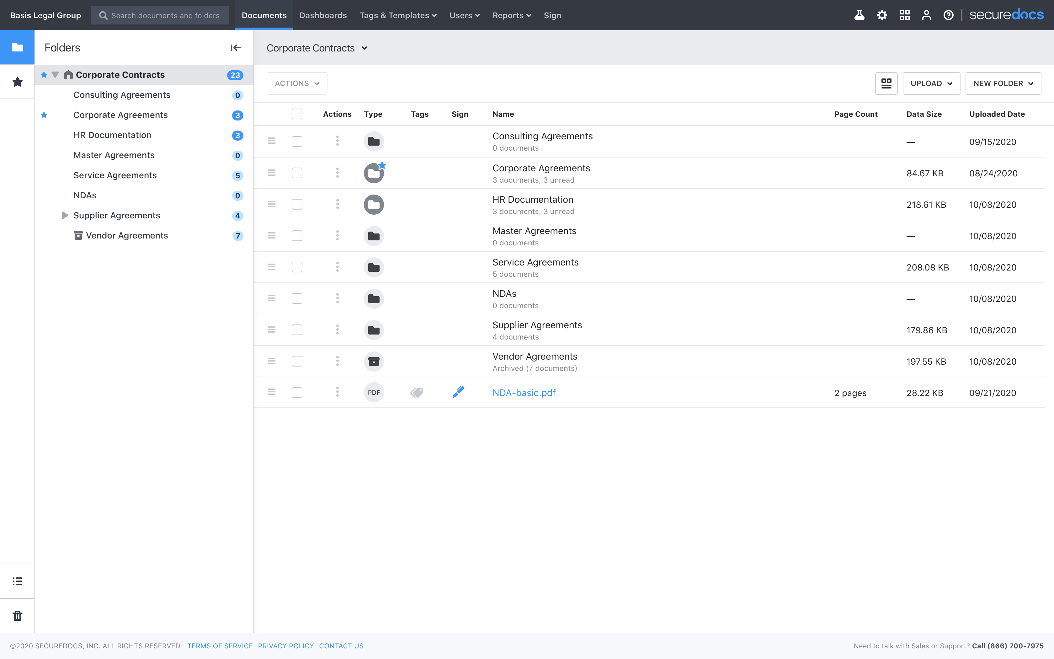 SecureDocs Data Room