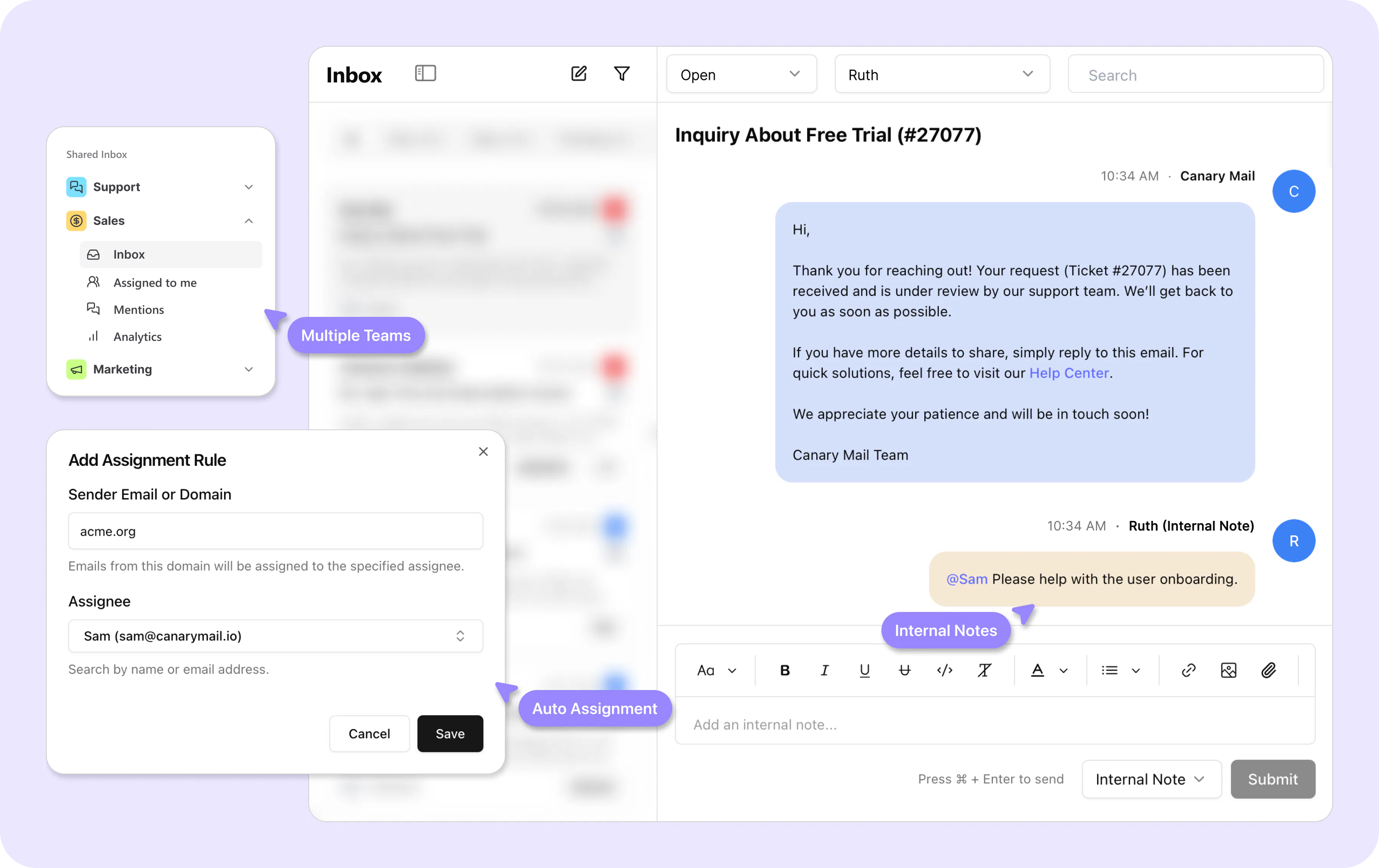 Shared Inbox by Canary Cost & Reviews - Capterra Australia 2026